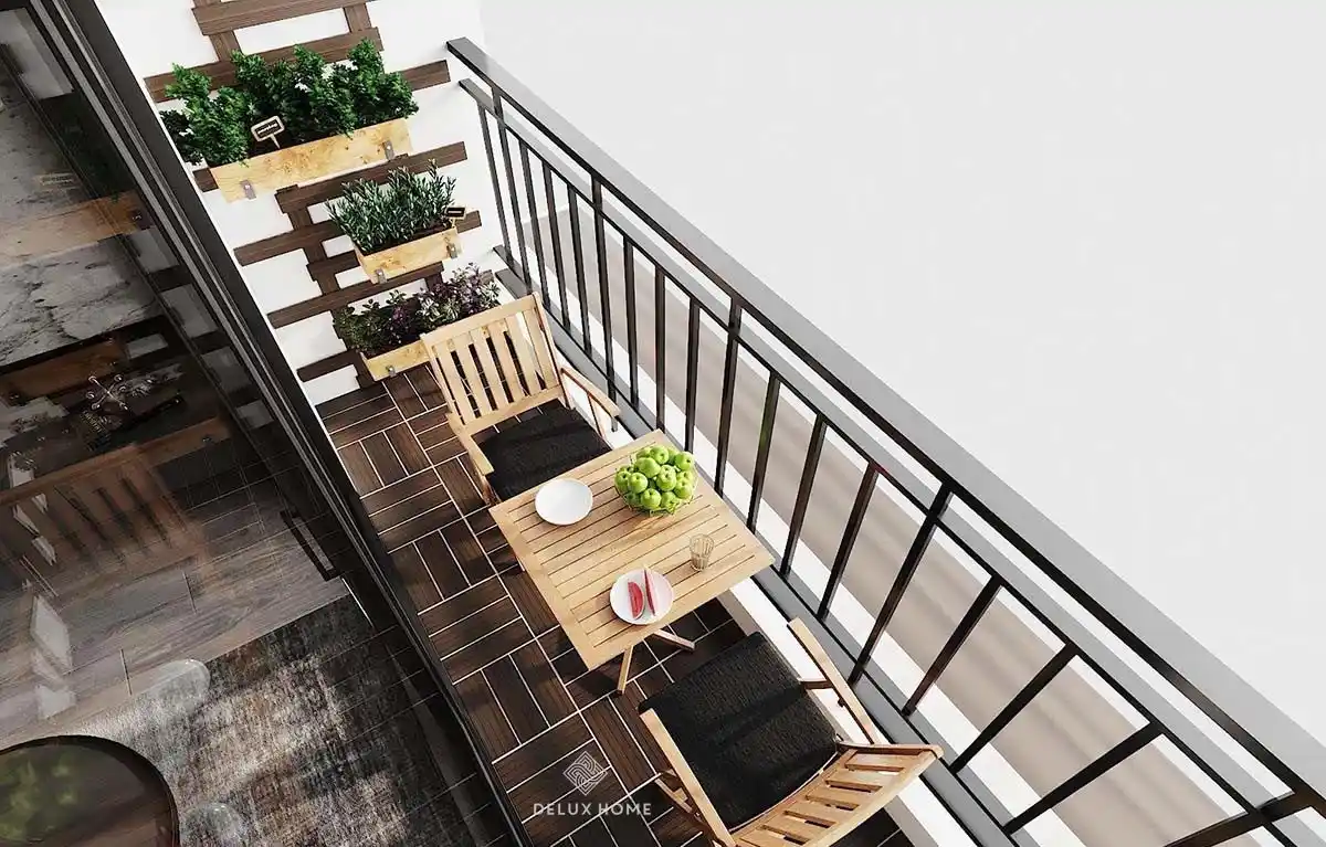 Thiết kế ban công chung cư