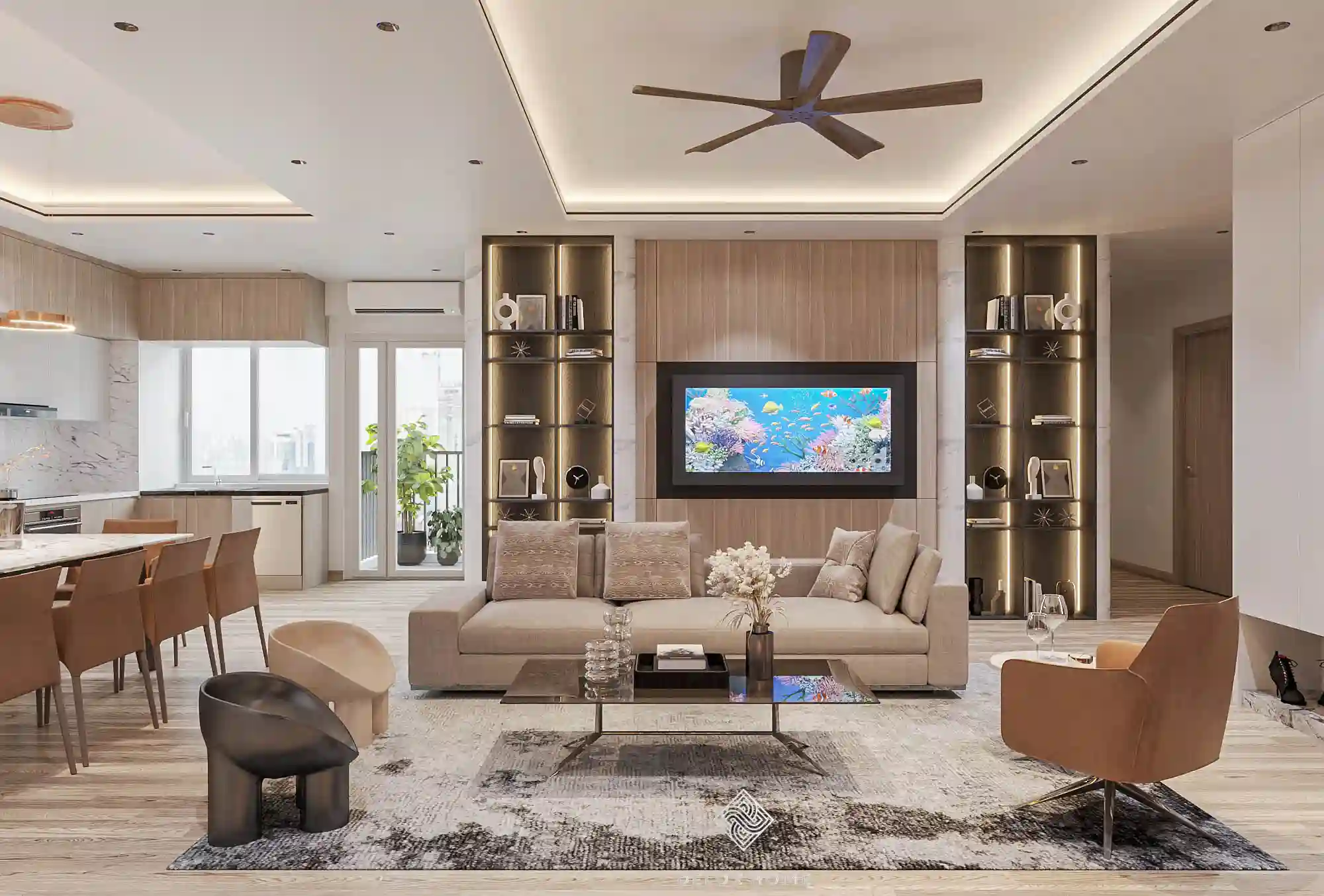 chung cư 65m2 đẹp