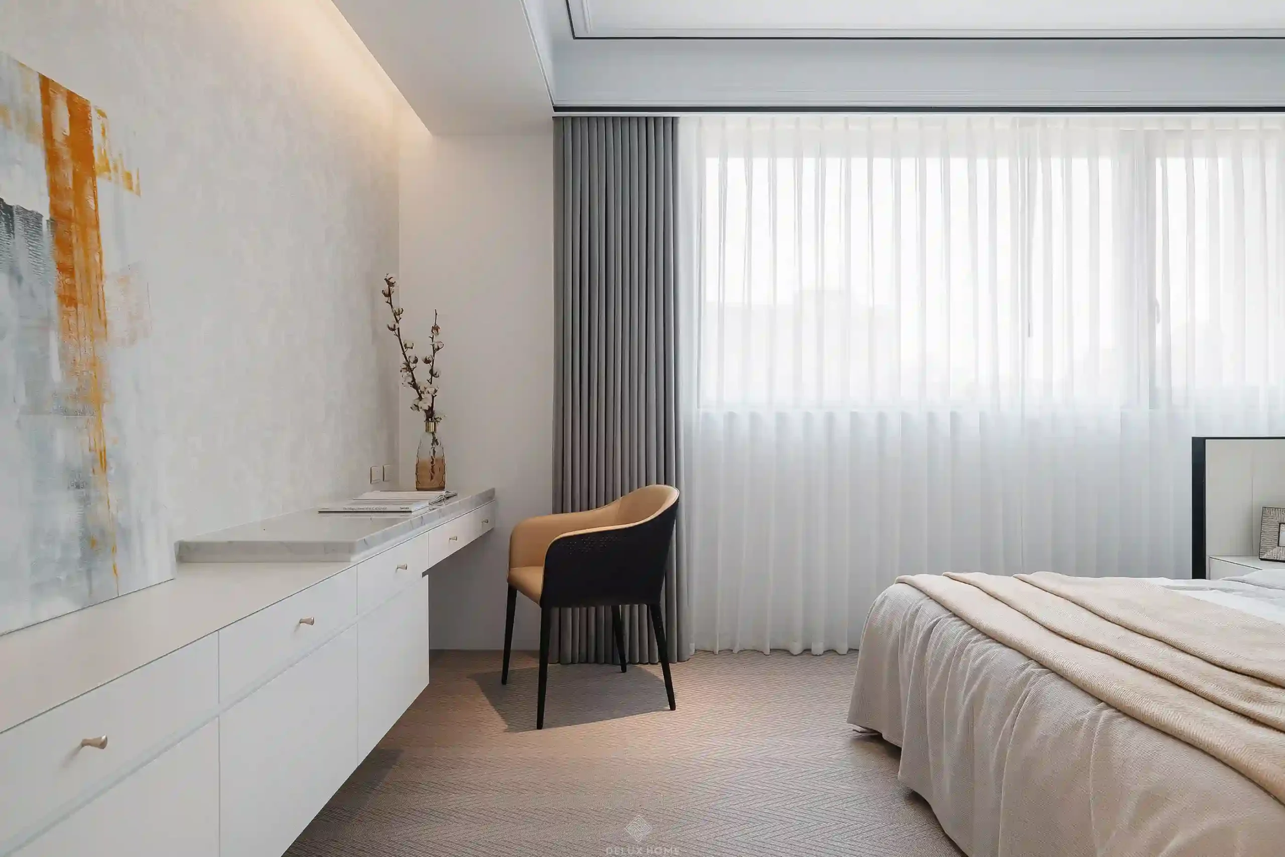 Dự án thi công chung cư metropolis - chị thu - phòng ngủ