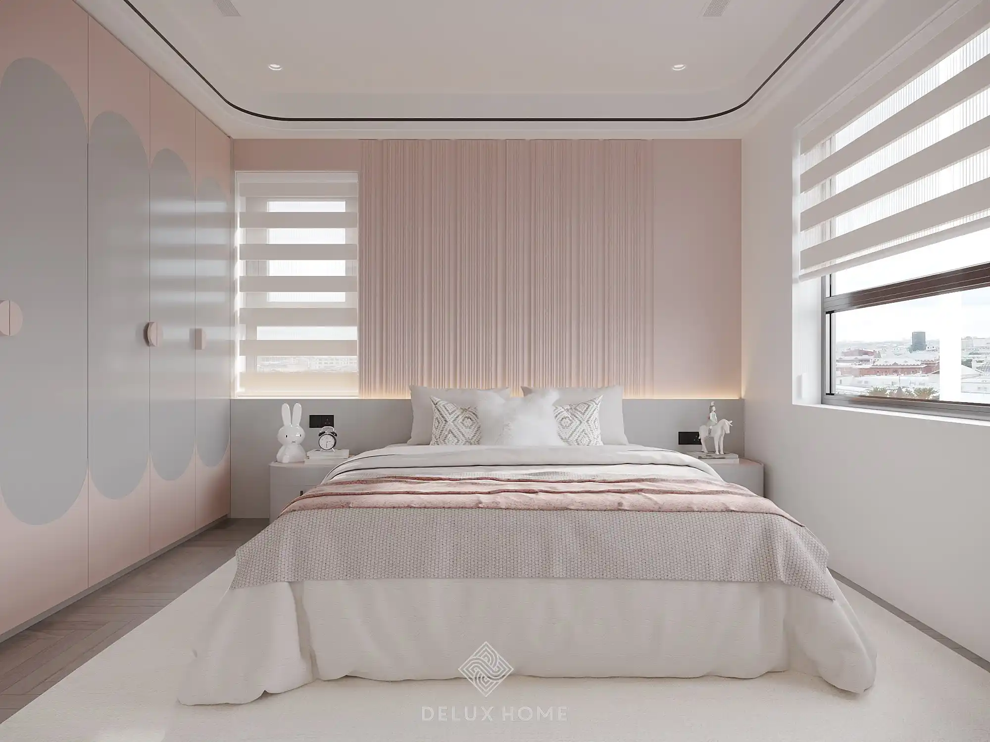 Dự án chung cư The Zei - chị Hà - phòng ngủ con gái