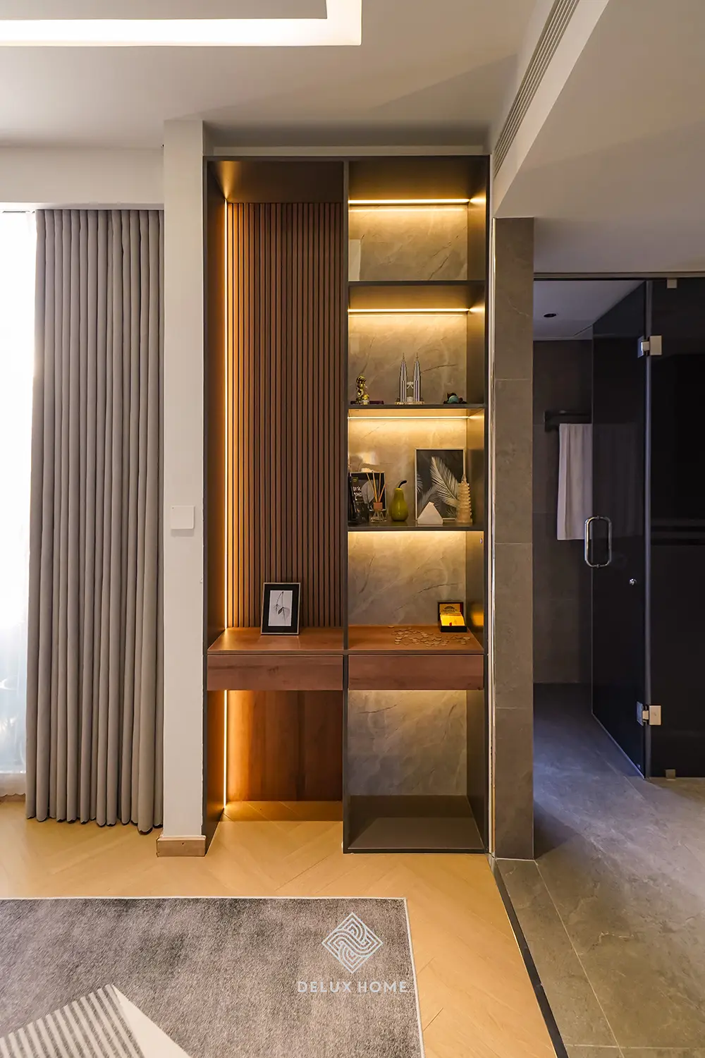 Dự án thi công biệt thự duplex the pride - anh dũng - phòng ngủ con trai