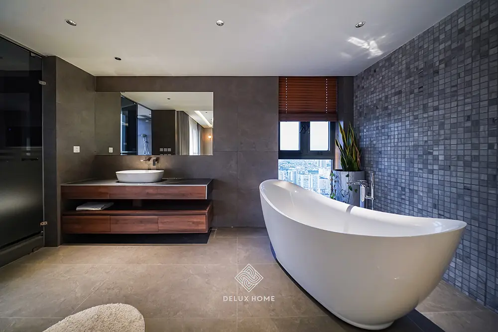 Dự án thi công biệt thự duplex the pride - anh dũng - phòng ngủ ba mẹ