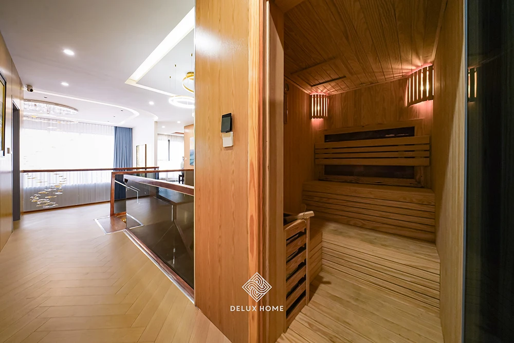 Dự án thi công biệt thự duplex the pride - anh dũng - phòng xông hơi
