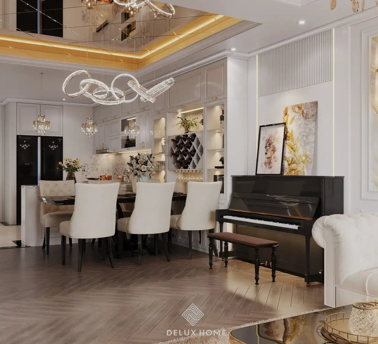Mẫu nhà chung cư đẹp 50m2