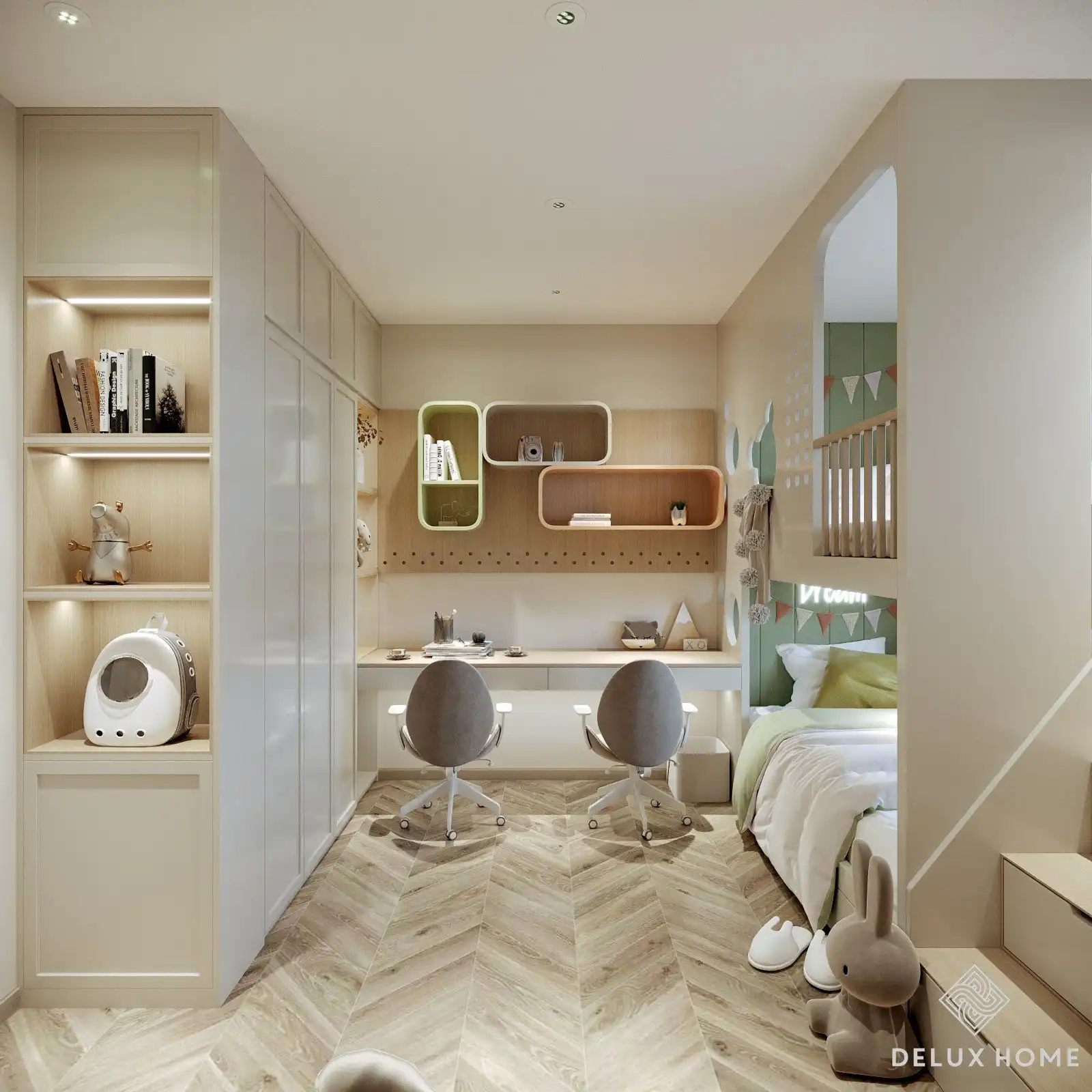 Thiết kế chung cư 60m2