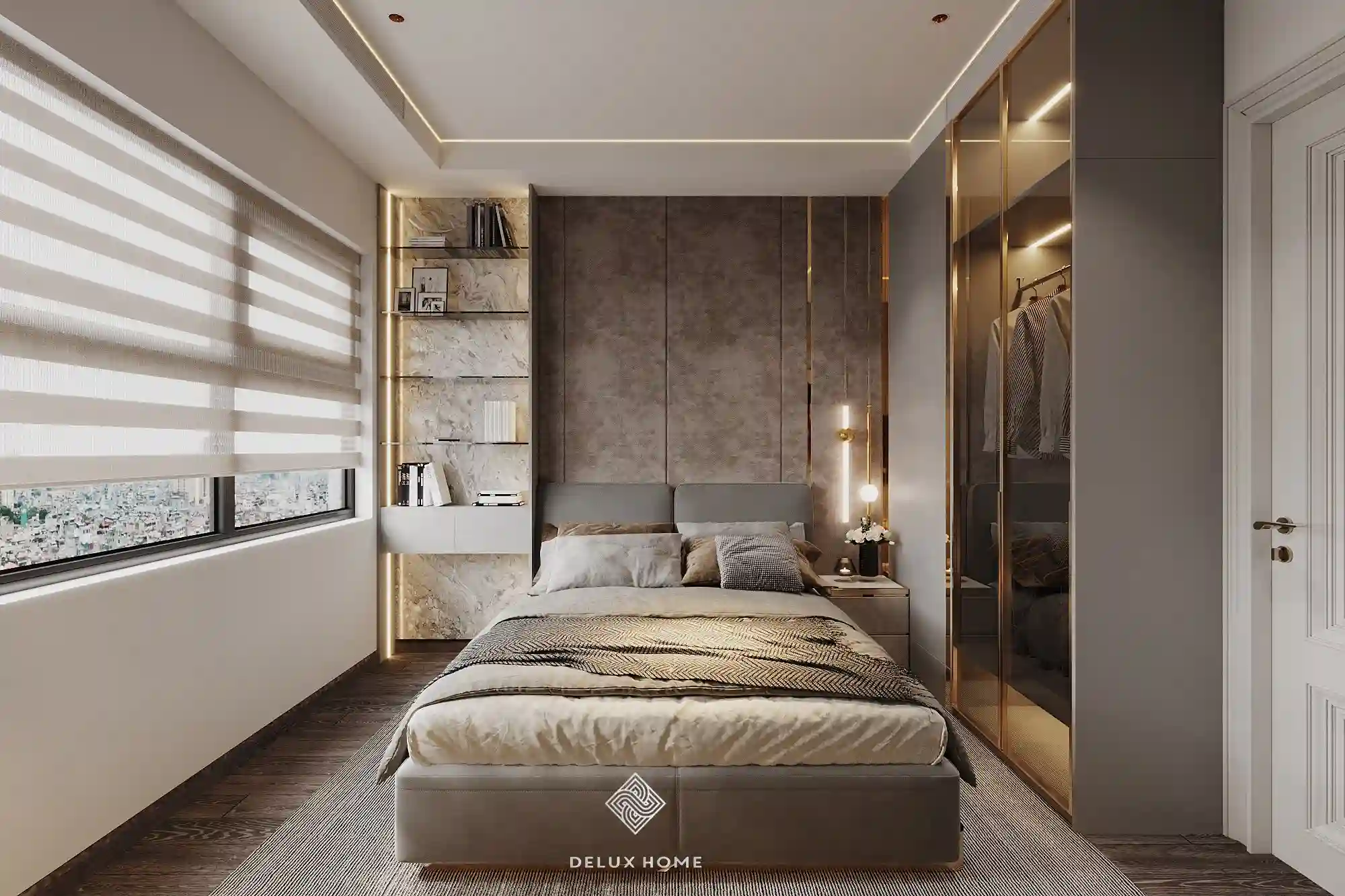 Thiết kế nội thất chung cư 45m2
