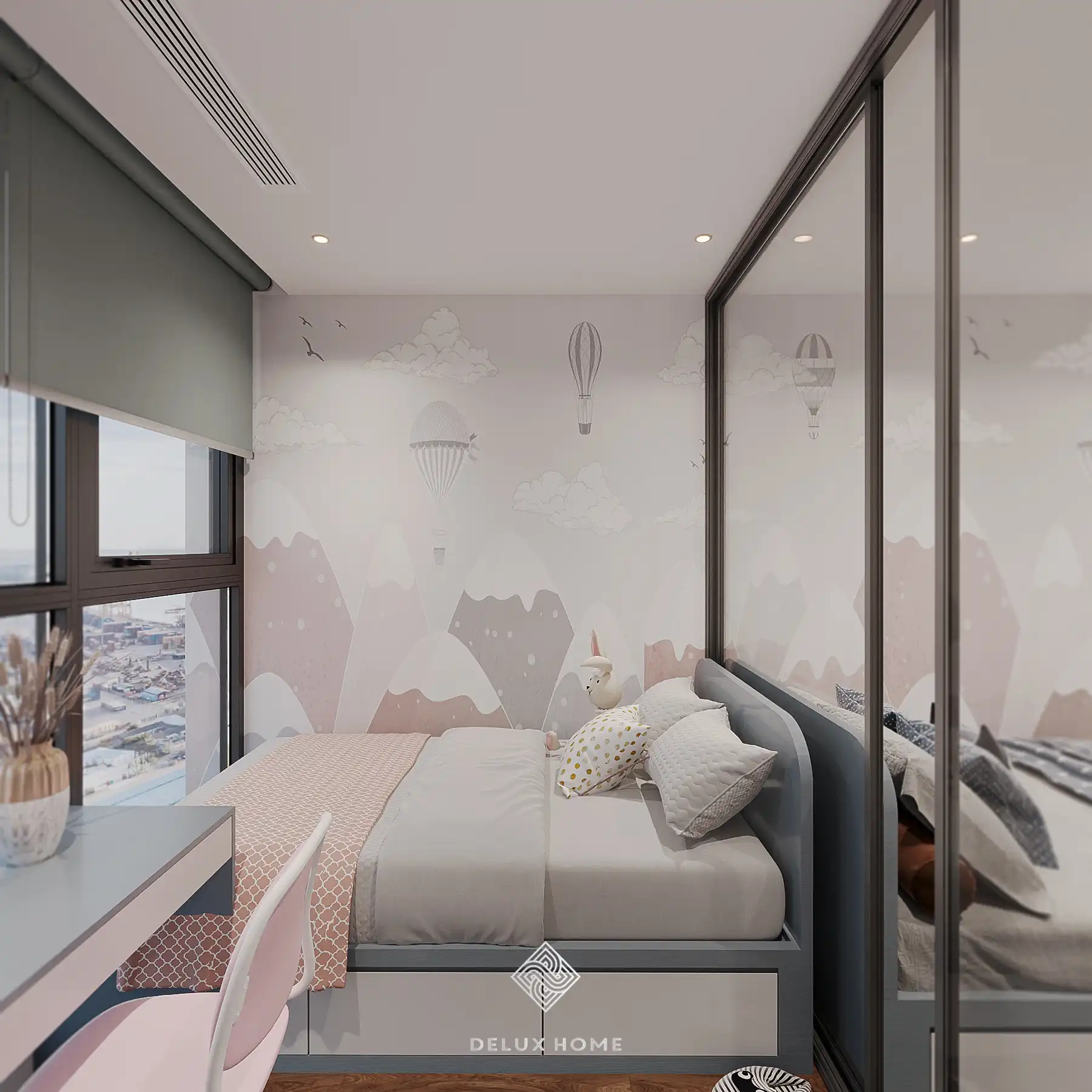 Thiết kế nội thất chung cư 45m2