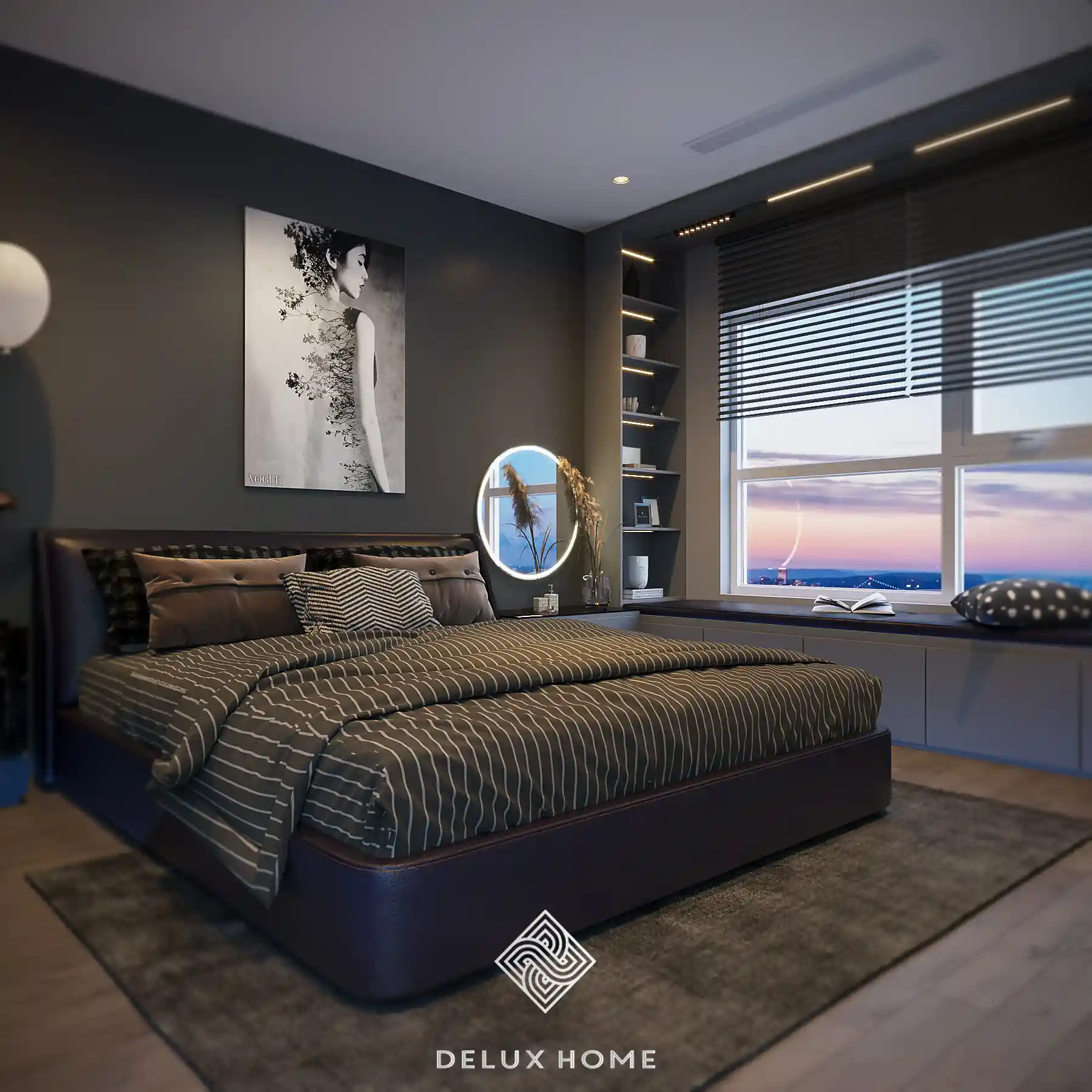 Thiết kế nội thất chung cư 50m2