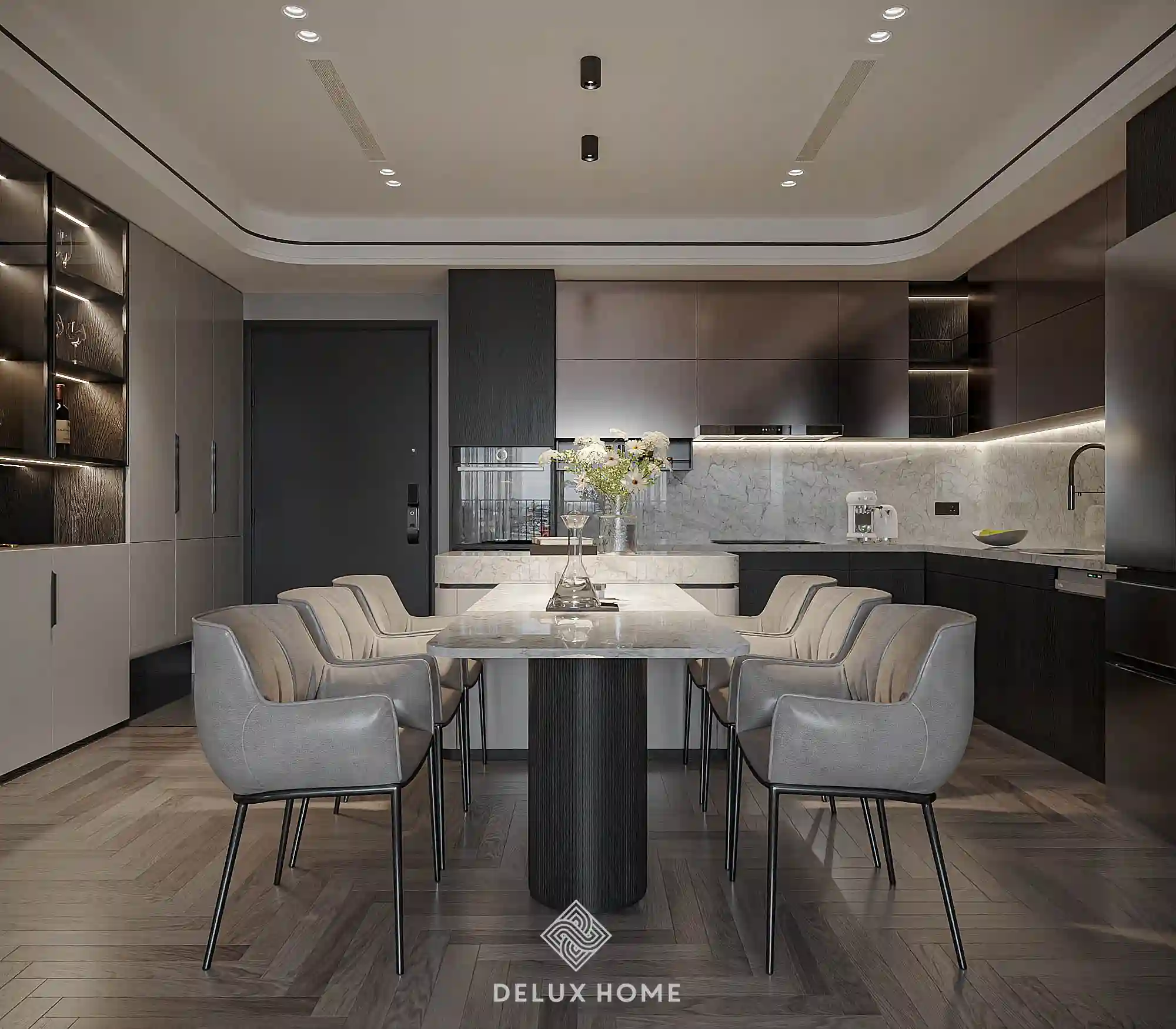 Thiết kế nội thất chung cư 55m2