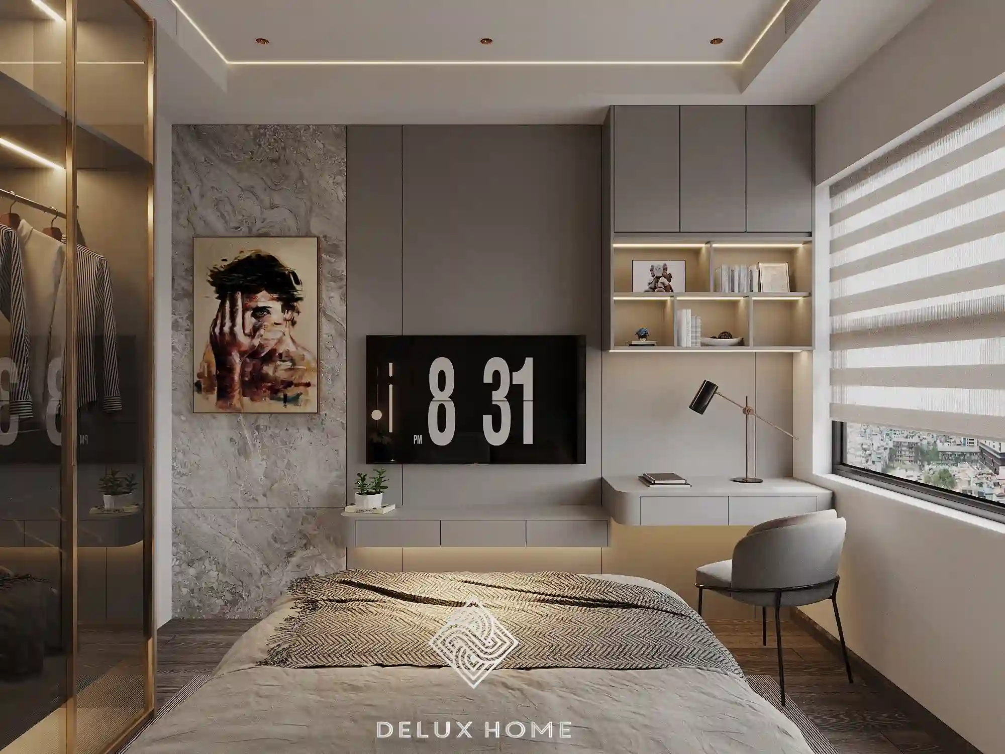 Thiết kế nội thất chung cư 77m2
