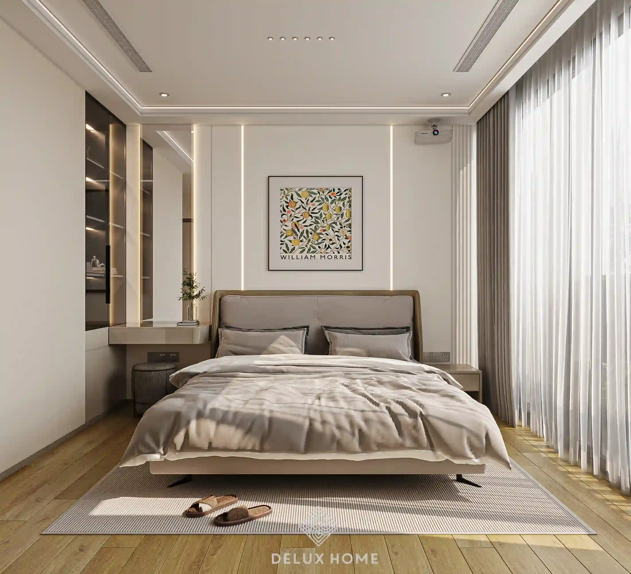 Thiết kế nội thất chung cư Khai Sơn Long Biên