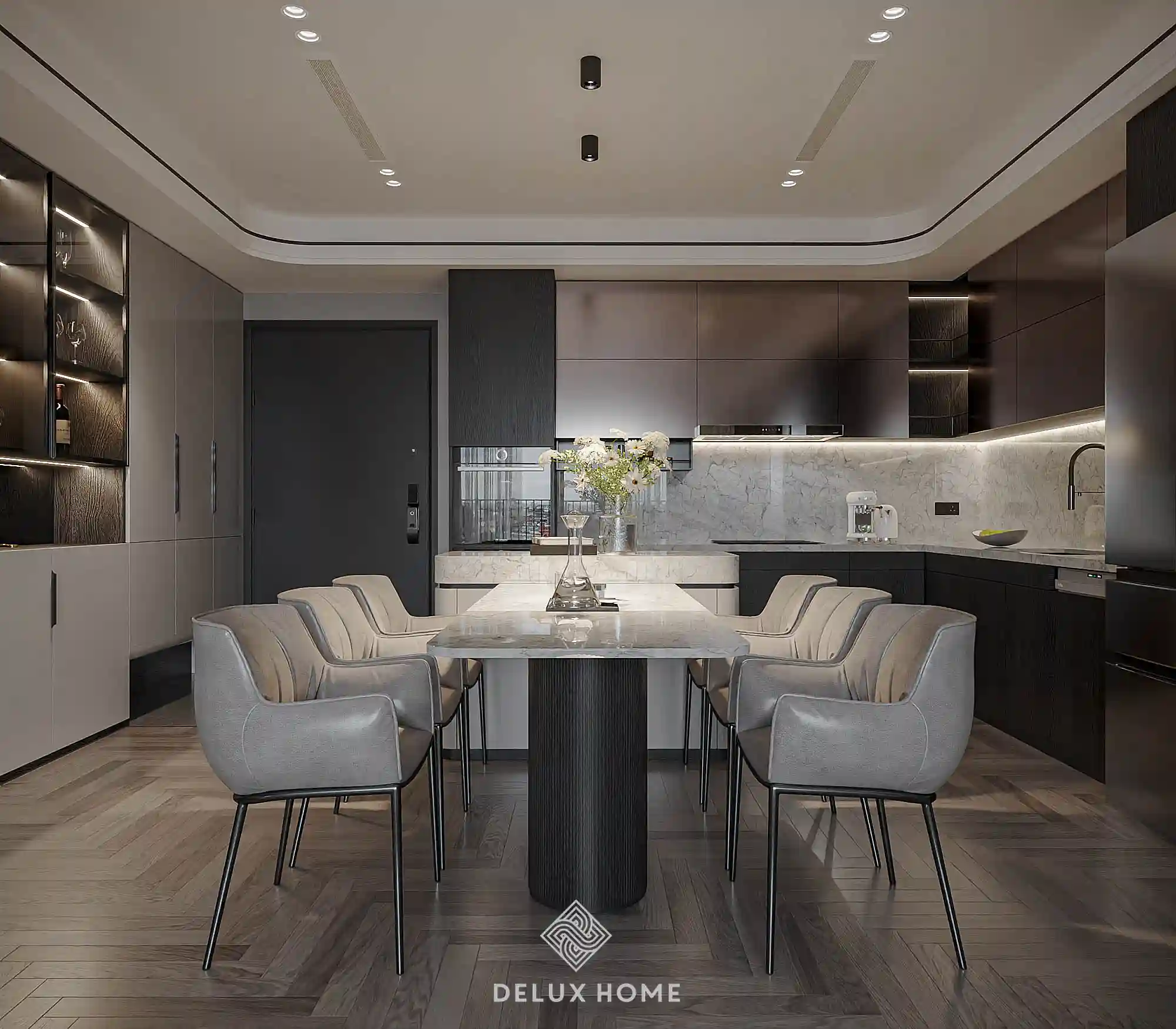 Thiết kế nội thất chung cư SA5