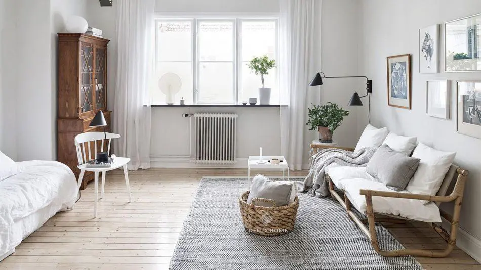 Thiết kế nội thất nhà chung cư 45m2