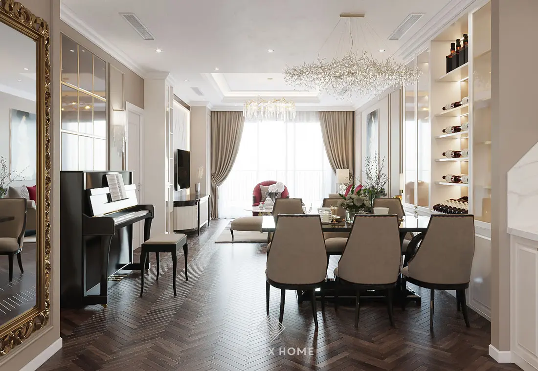 Thiết kế nội thất chung cư 75m2