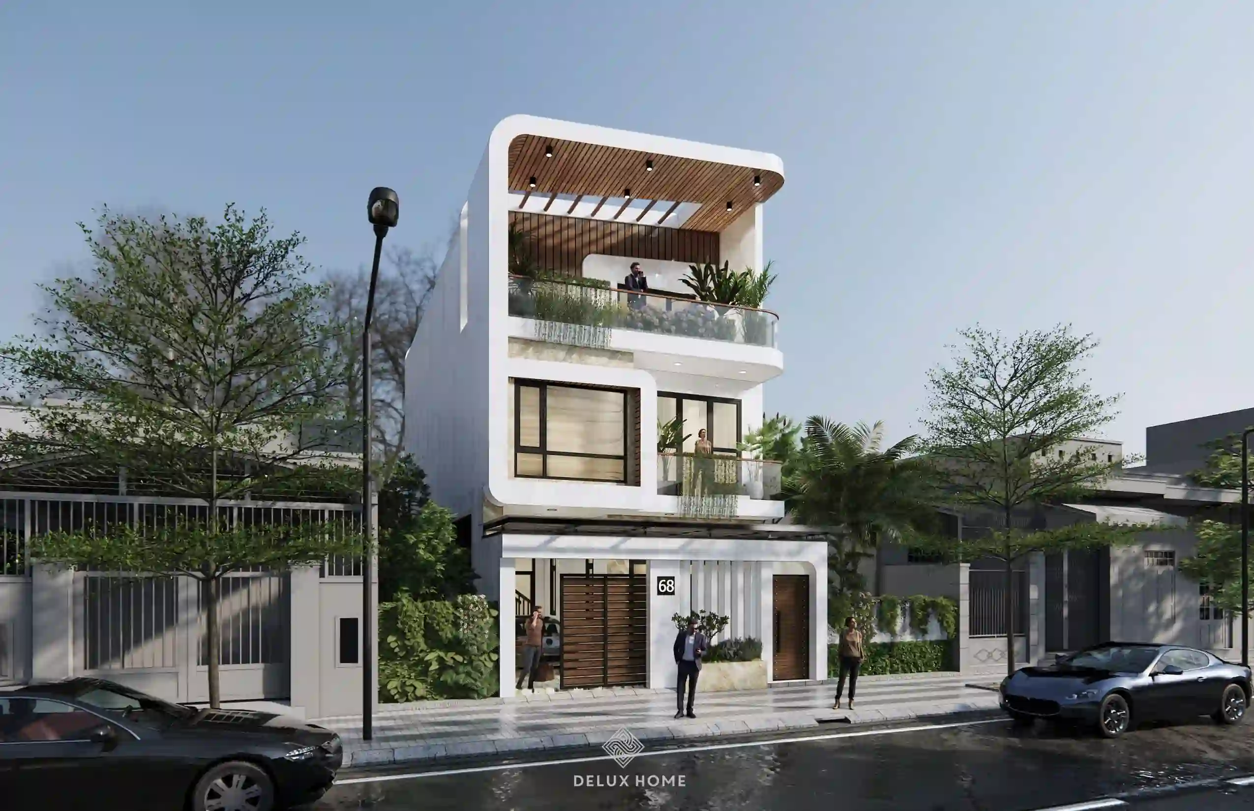 ban công đẹp cho nhà phố