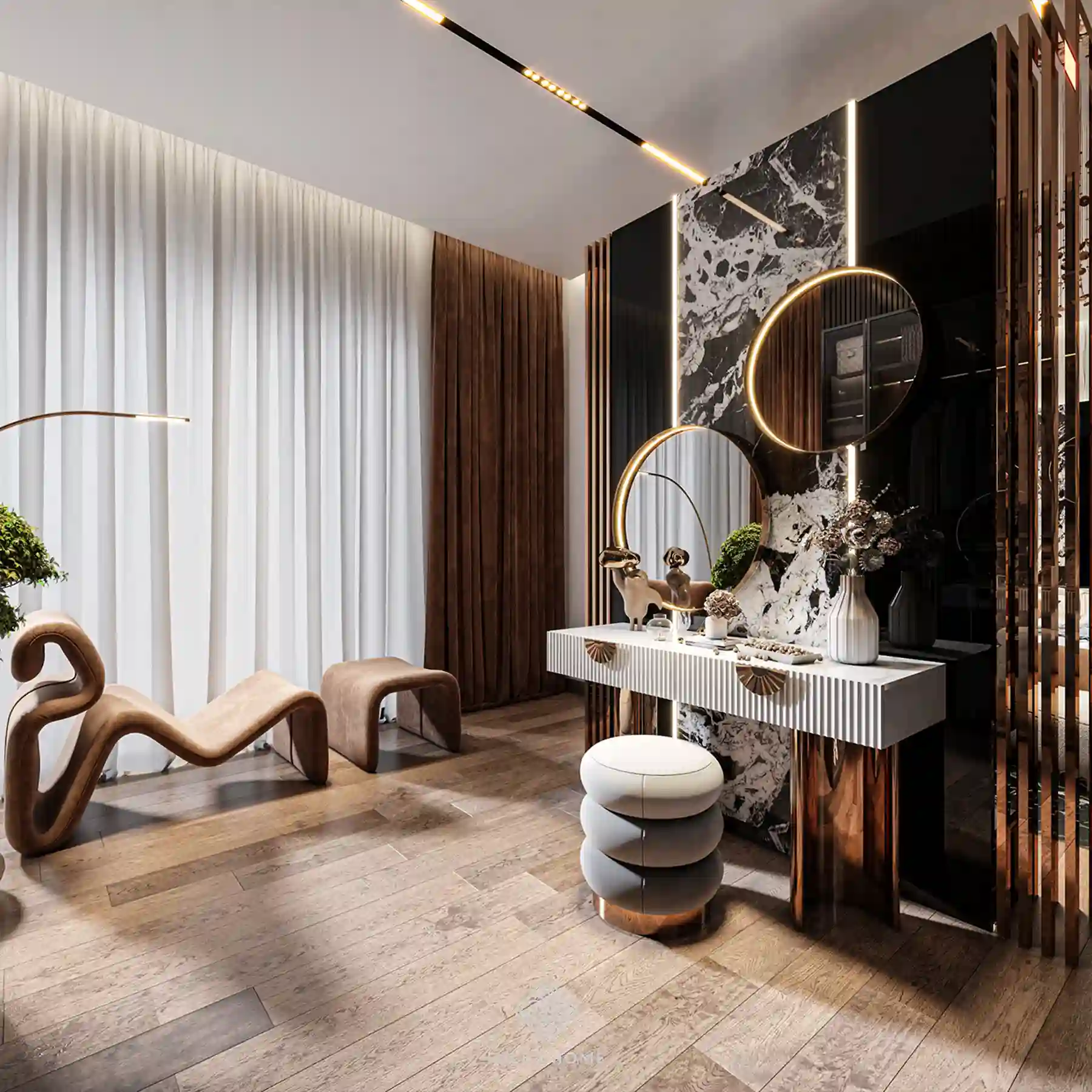 Dự án biệt  thự seren Villa - Anh Hùng - phòng ngủ