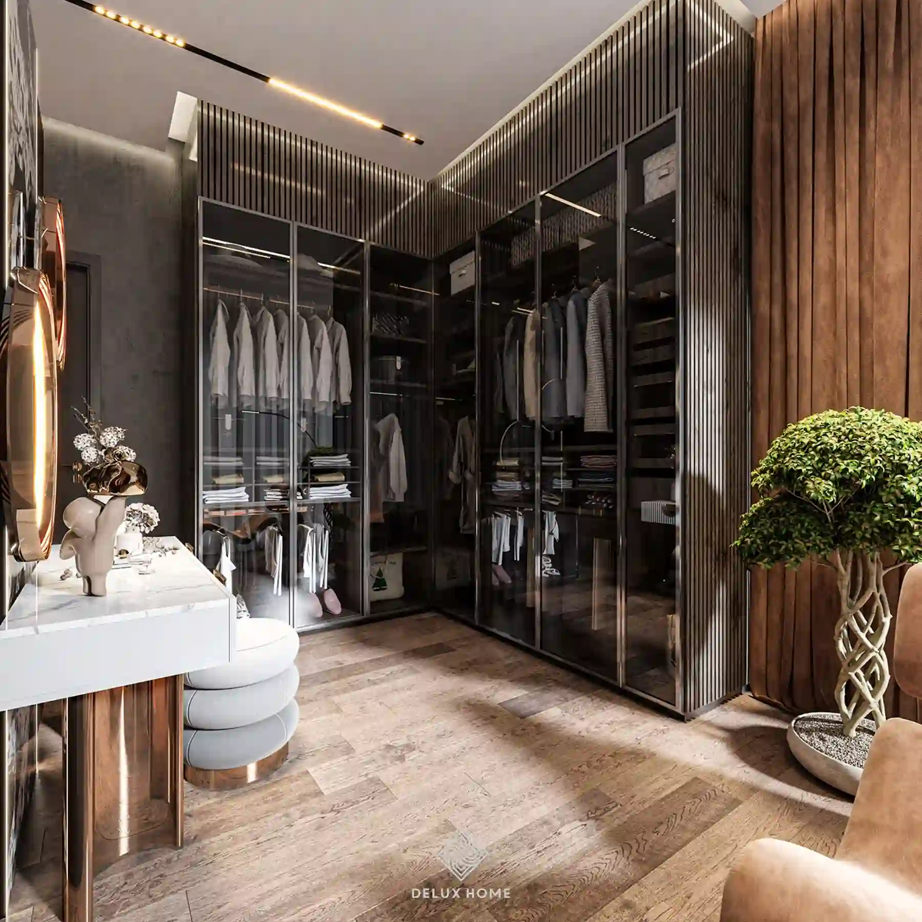Dự án biệt  thự seren Villa - Anh Hùng - phòng thay đồ