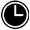 Icon Clock Deluxhome
