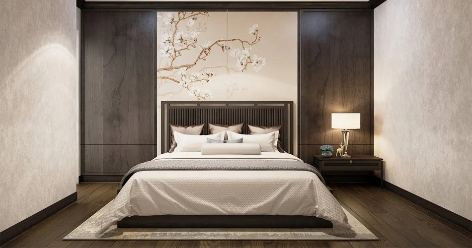 phòng ngủ biệt thự không có cửa sổ