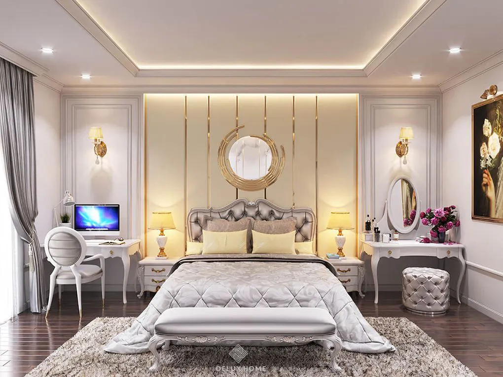 Phòng ngủ biệt thư