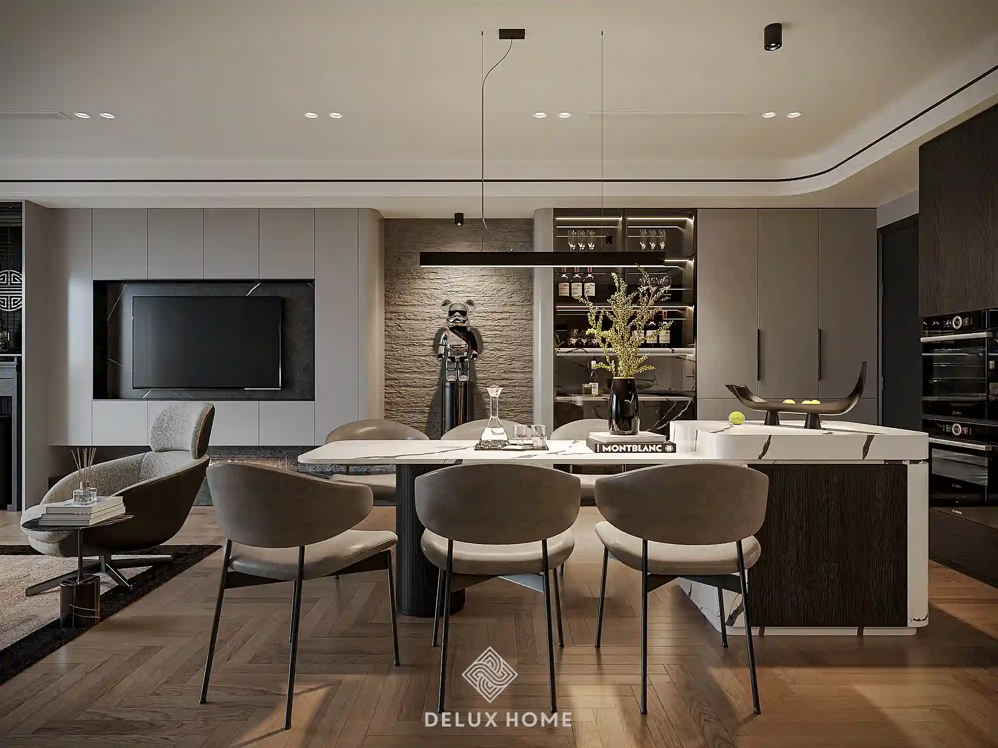 Thiết kế nhà 60m2 2 phòng ngủ