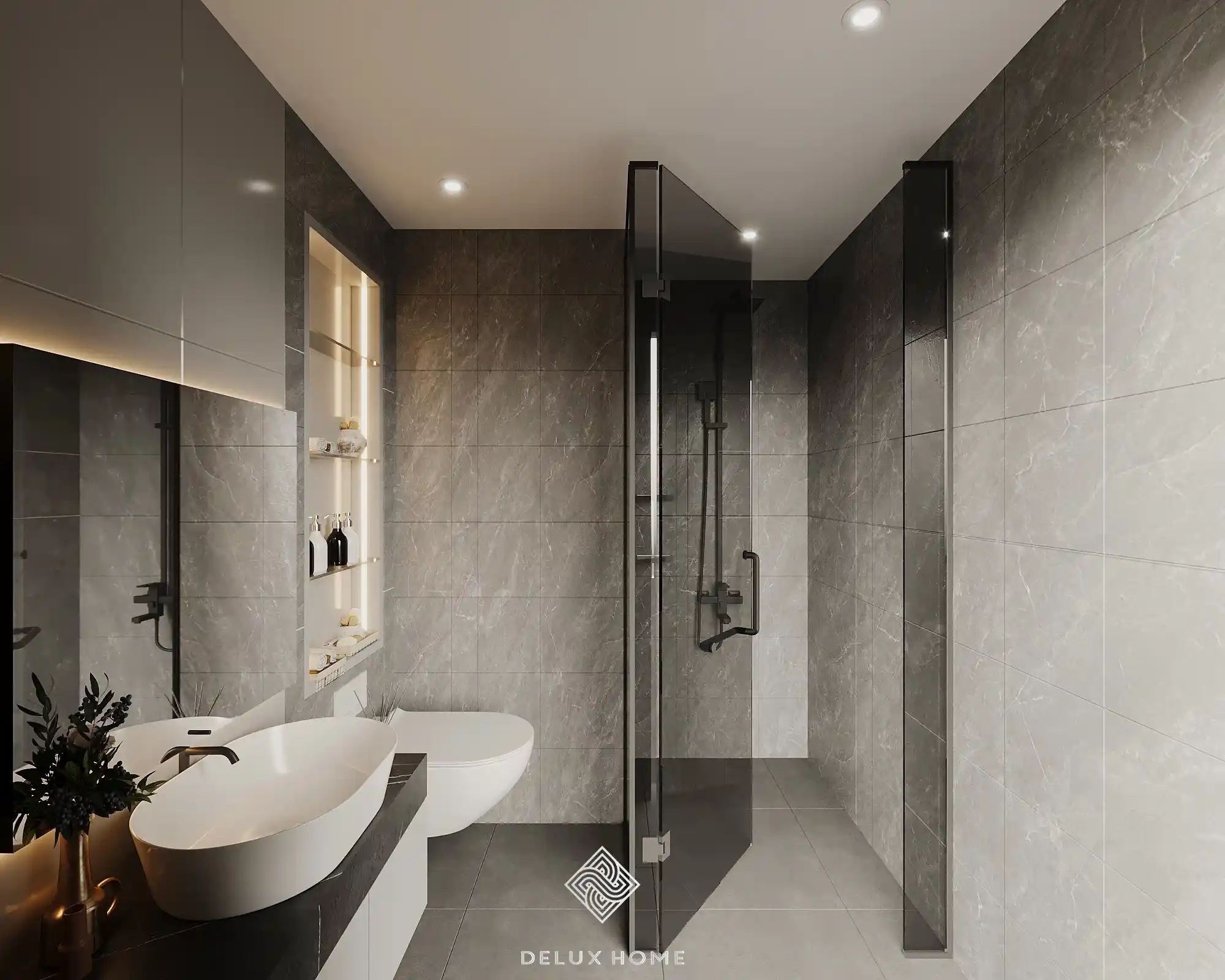 Thiết kế nhà 60m2 2 phòng ngủ