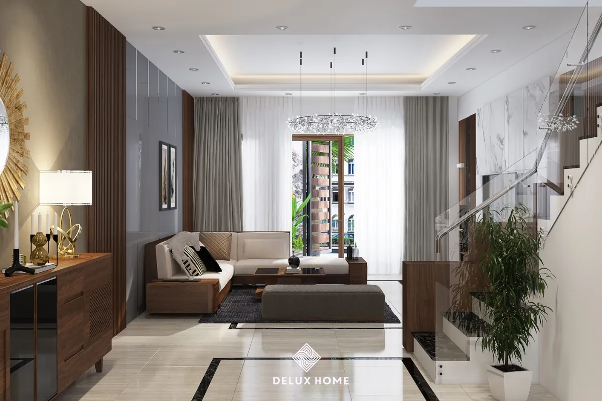 Thiết kế nội thất nhà liền kề