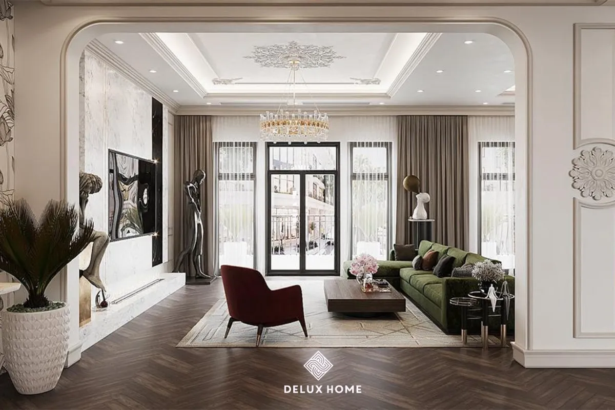 Thiết kế nội thất nhà liền kề