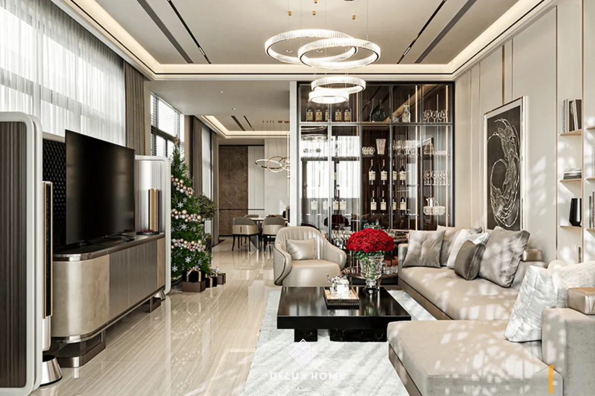 Thiết kế nội thất nhà liền kề