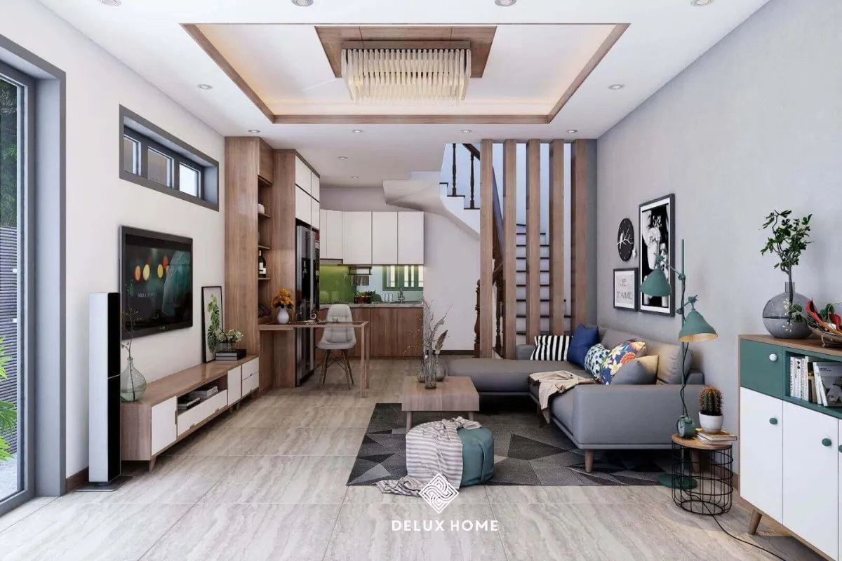 Thiết kế nội thất nhà phố 4 tầng