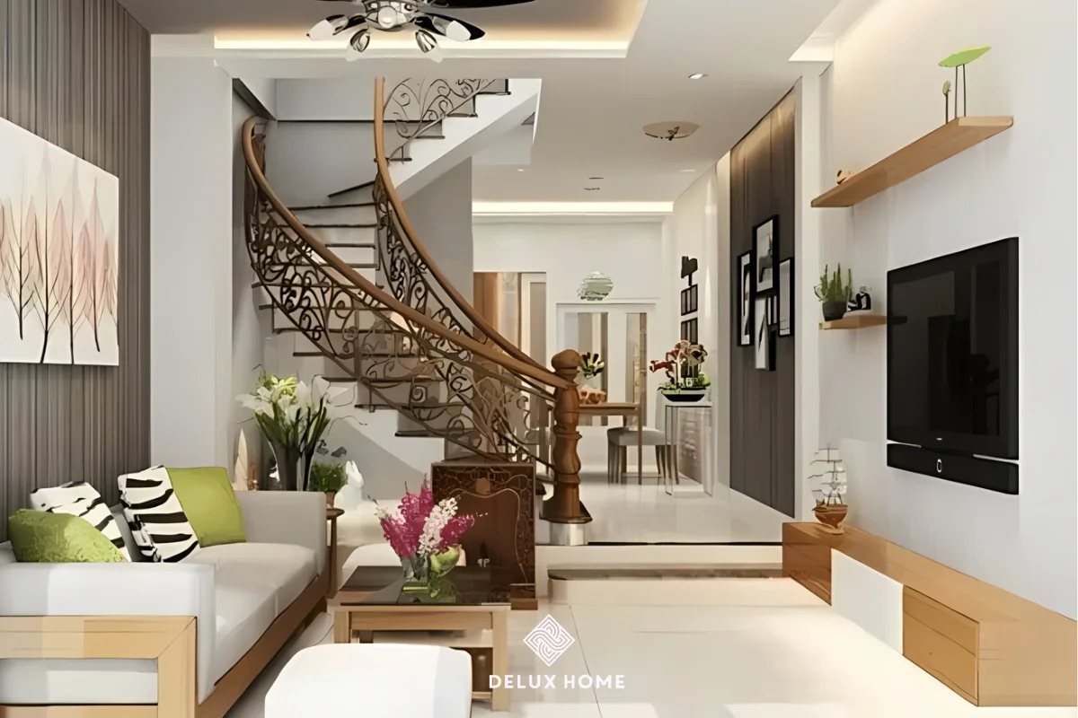 Thiết kế nội thất nhà phố 4 tầng