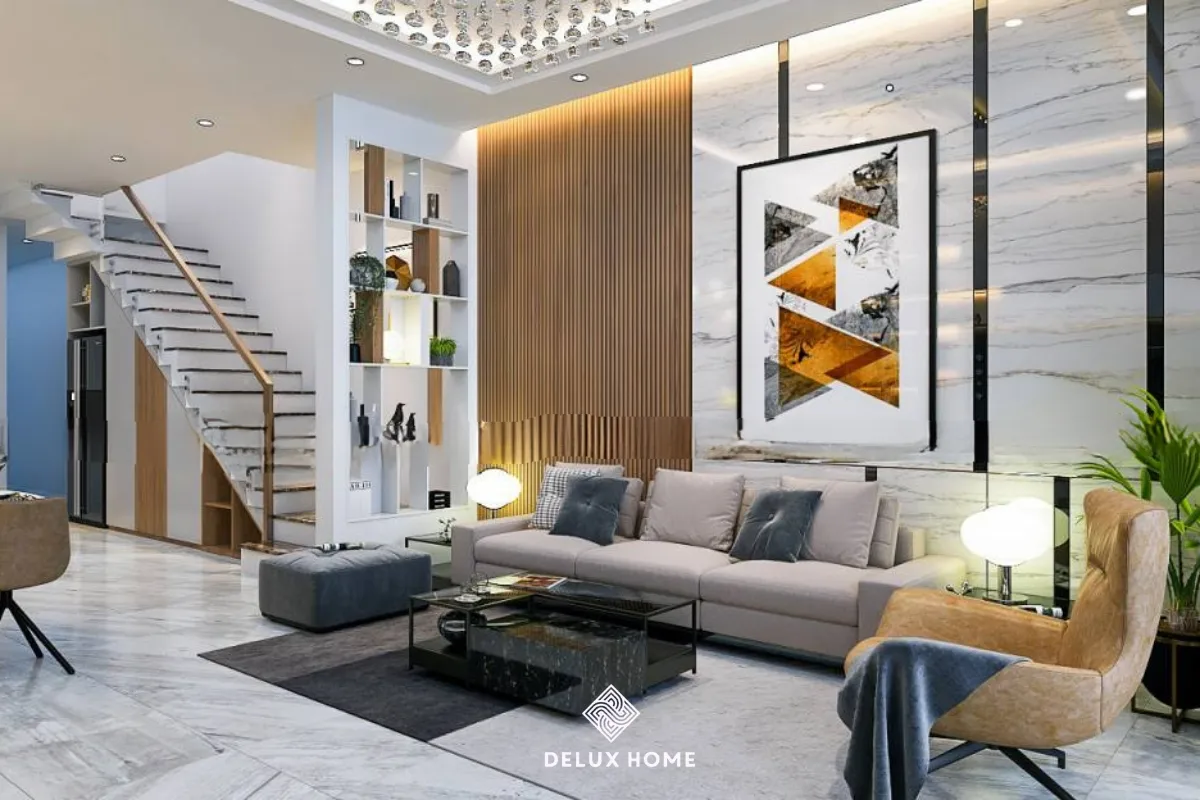 Thiết kế nội thất nhà phố 4 tầng