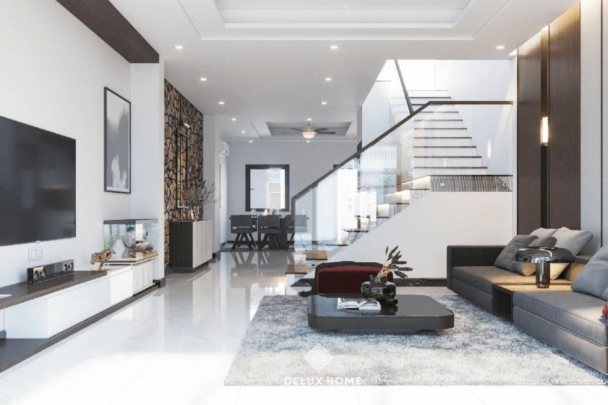 Thiết kế nội thất nhà phố 4 tầng