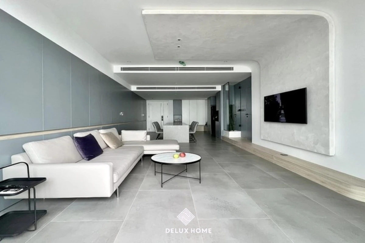 Thiết kế nội thất phòng khách nhà ống