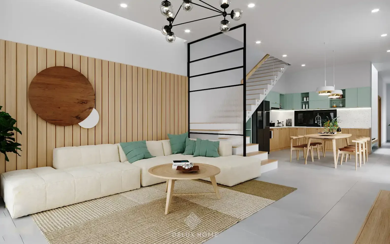 Mẫu nội thất phòng khách đẹp