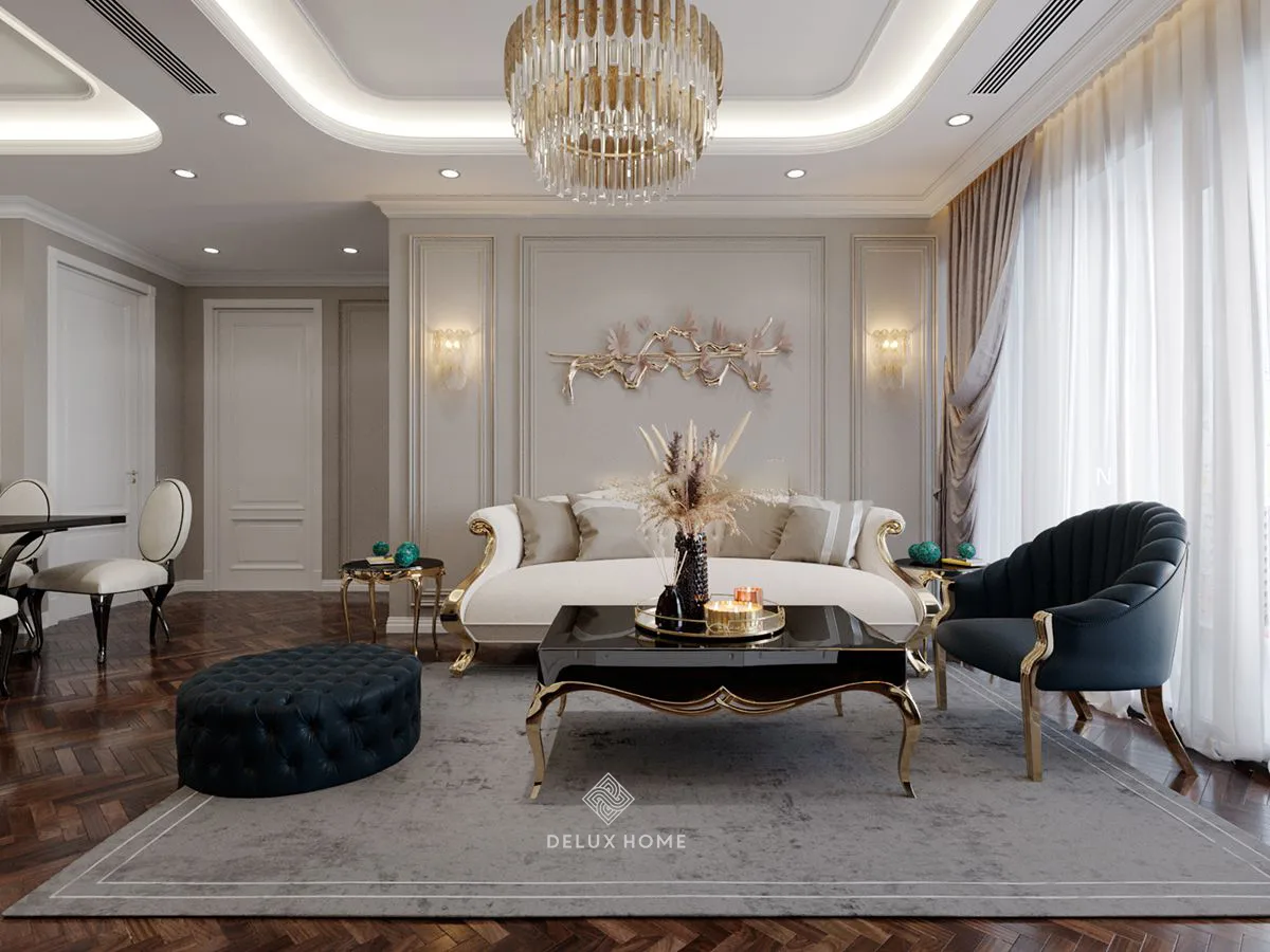 Thiết kế nội thất căn hộ chung cư 80m2