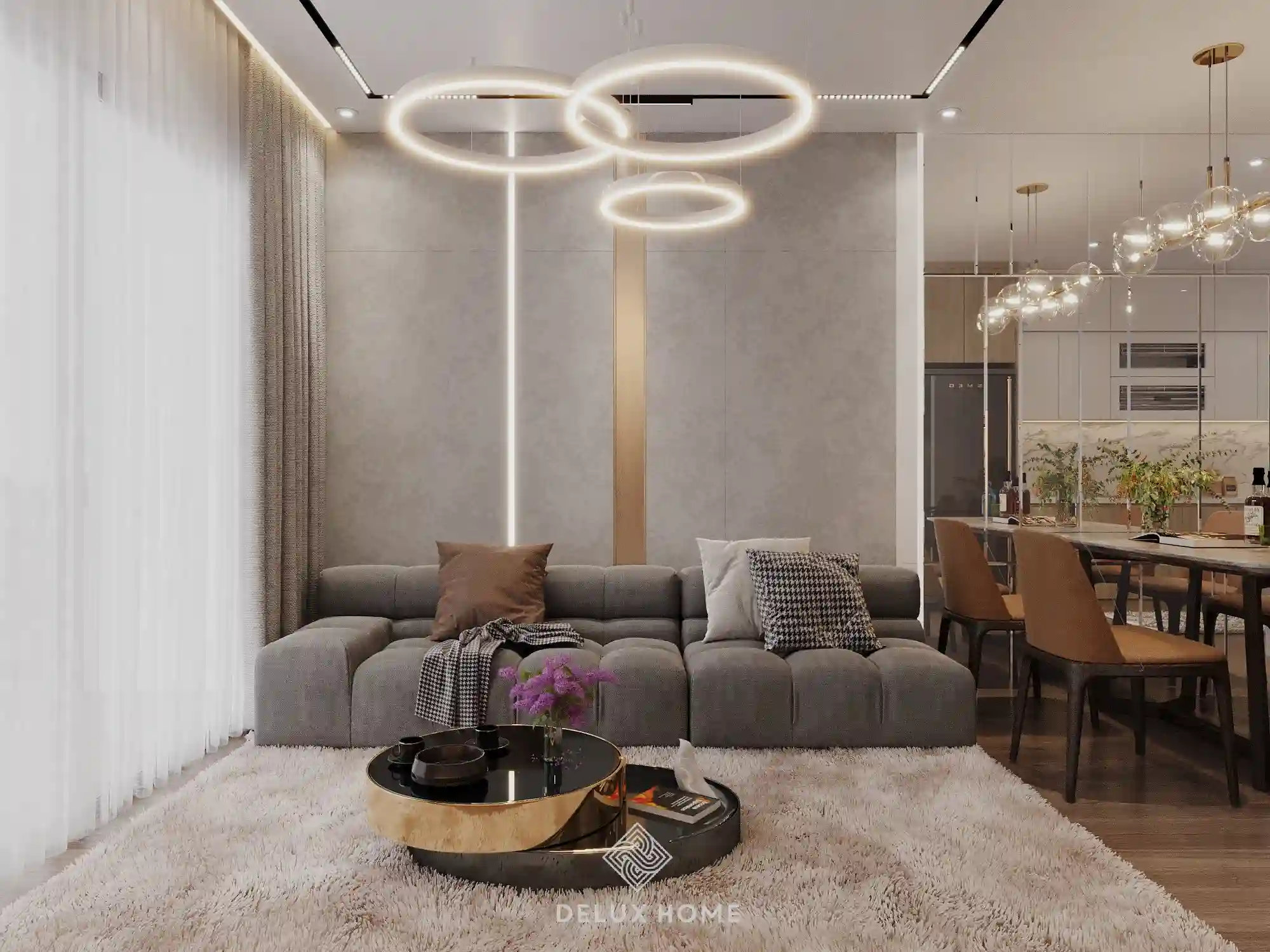 Thiết kế nội thất chung cư 80m2
