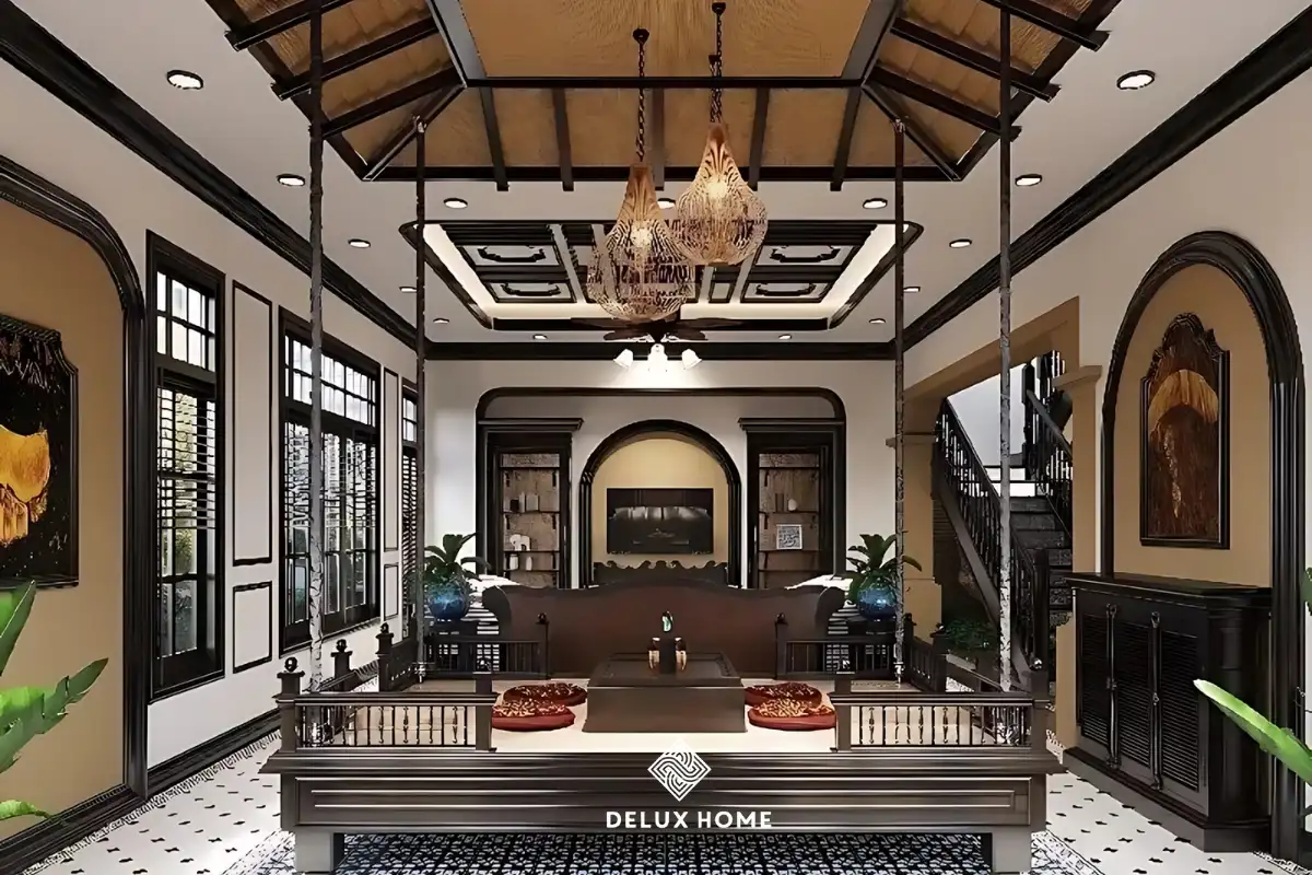 Phong cách thiết kế nội thất indochine
