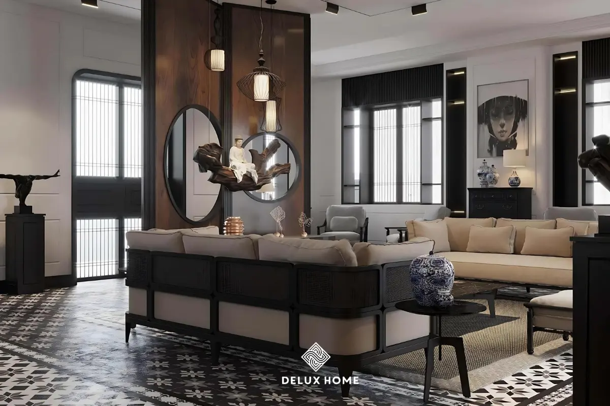 Phong cách thiết kế nội thất indochine