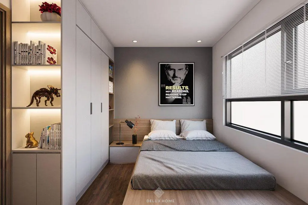 Mẫu thiết kế nội thất chung cư 12m2