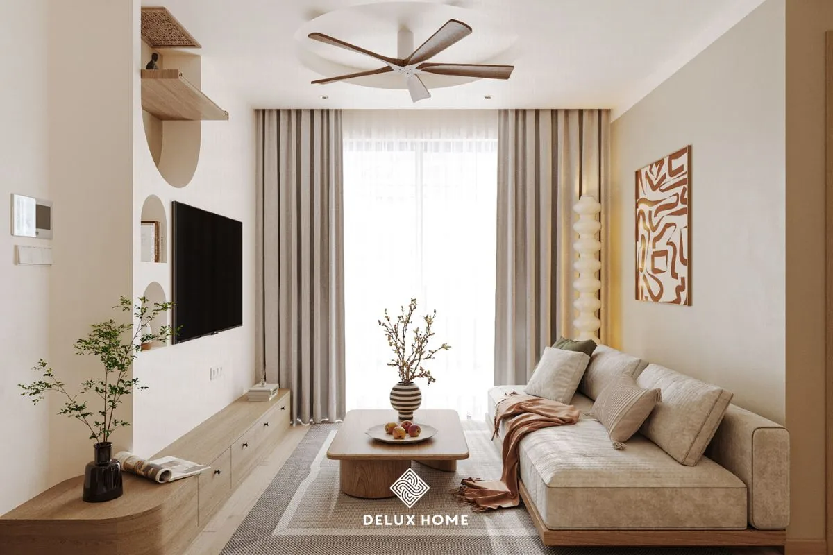 Thiết kế nội thất căn hộ chung cư 90m2