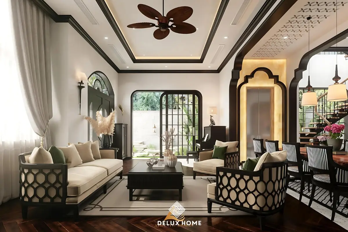 Thiết kế nội thất indochine
