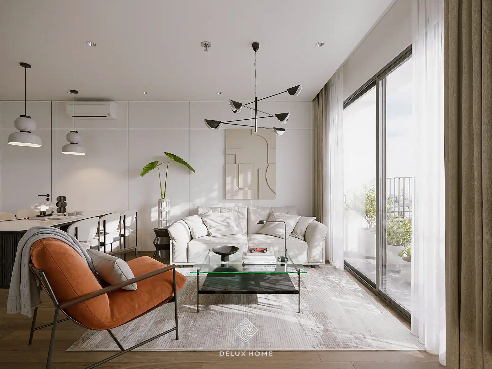 Thiết kế nội thất nhà chung cư 90m2