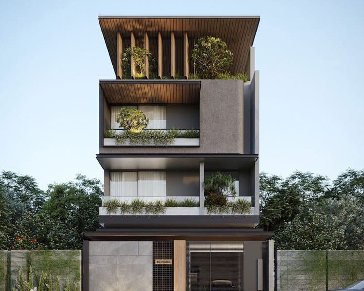 Dự Án Nhà Phố Văn Cao – Không Gian Sống Hiện Đại Được Hoàn Thiện Bởi DeluxHome
